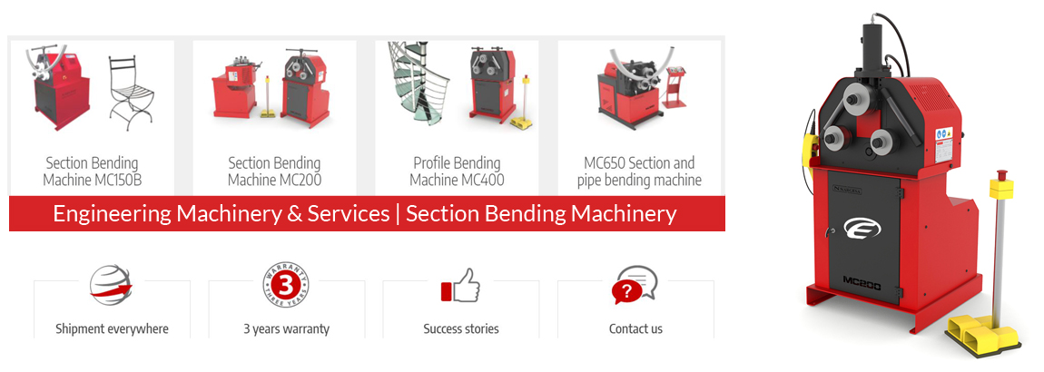 metal section bending ireland